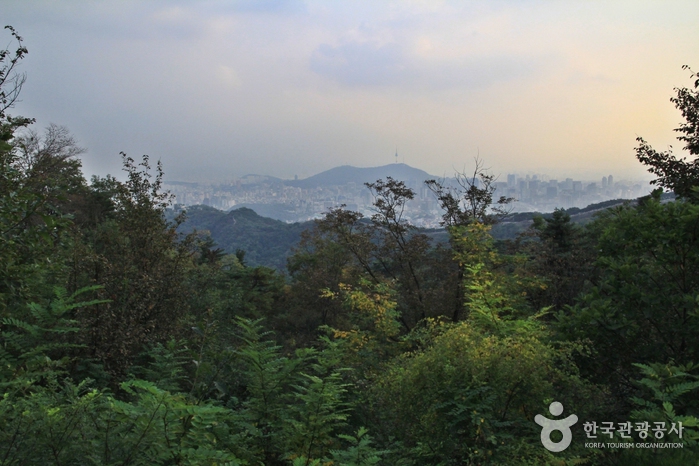 [북악하늘길 1산책로] 북악팔각정~말바위쉼터