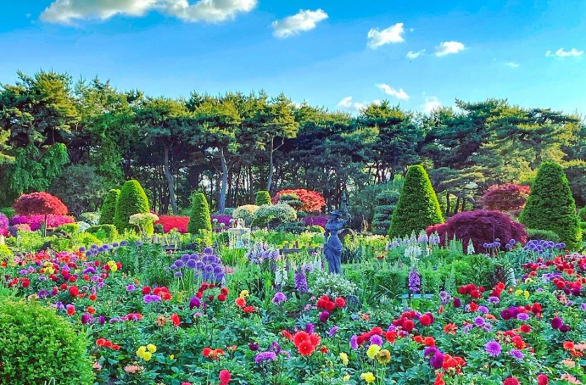 벽초지수목원 백만송이 봄꽃축제