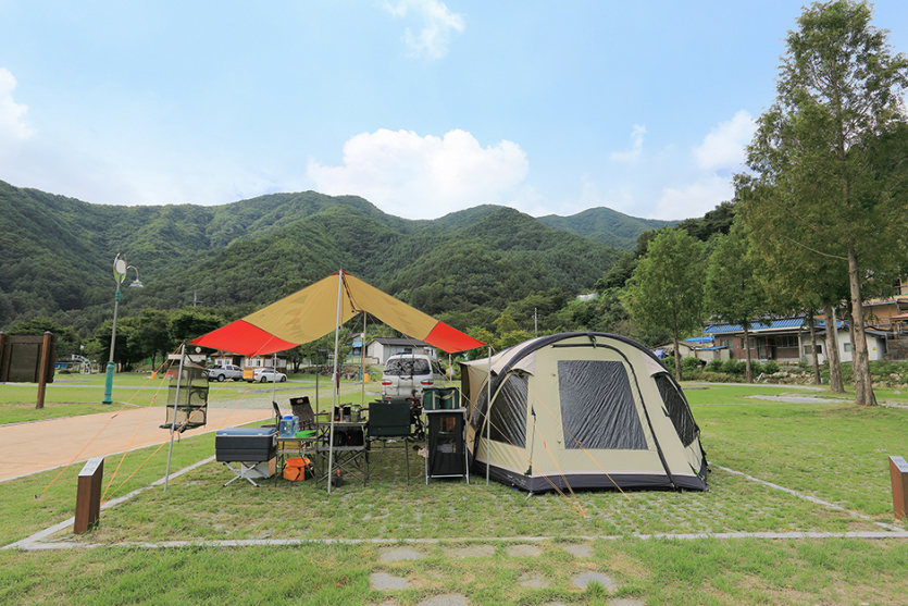 금수문화공원 야영장